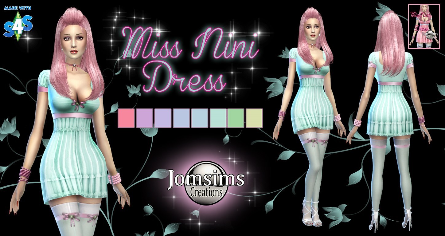 SIMS 4 Dress. Miss created. Miss_creator. Miss create